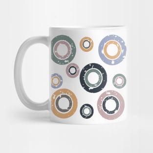 Retro circles Mug